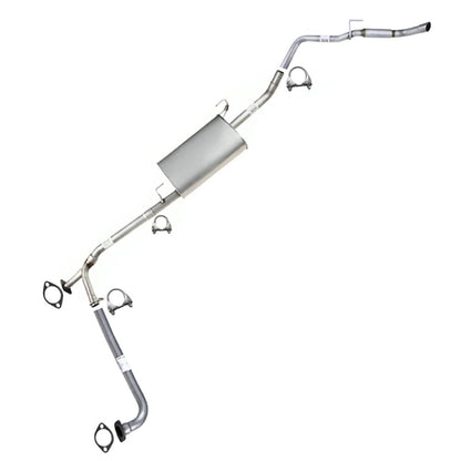 2007-2019 Nissan Frontier 4.0L Cat-back Exhaust Kit | 139.9" WB Crew Cab Pickup