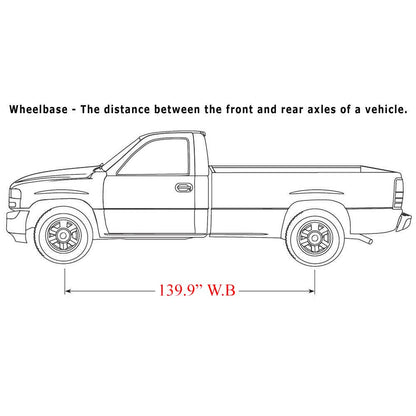 2007-2019 Nissan Frontier 4.0L Cat-back Exhaust Kit | 139.9" WB Crew Cab Pickup