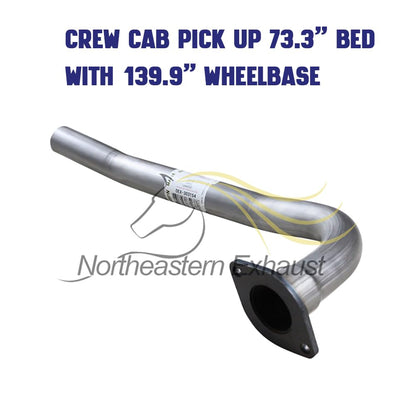 2007-2019 Nissan Frontier 4.0L Cat-back Exhaust Kit | 139.9" WB Crew Cab Pickup