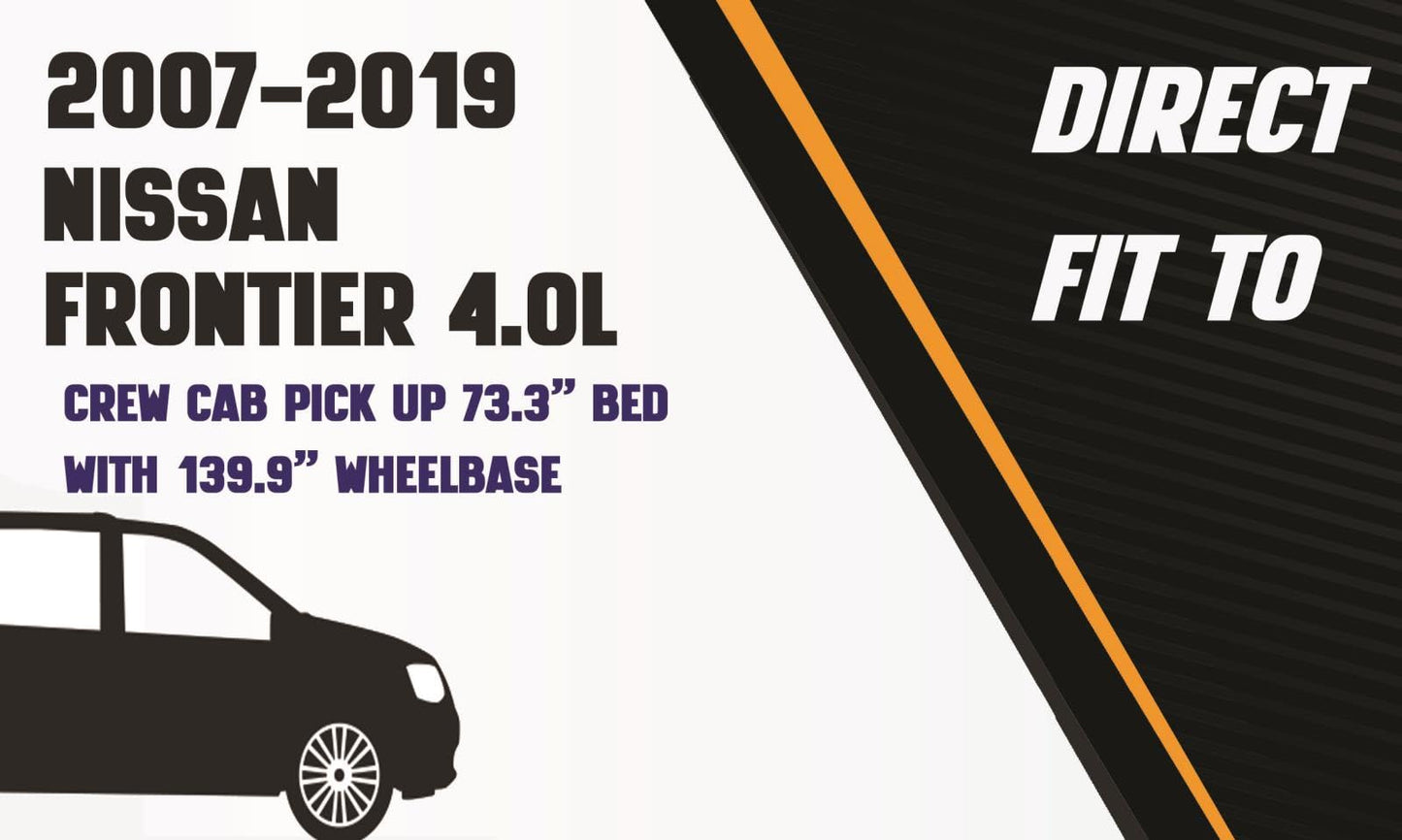 2007-2019 Nissan Frontier 4.0L Cat-back Exhaust Kit | 139.9" WB Crew Cab Pickup