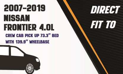 2007-2019 Nissan Frontier 4.0L Cat-back Exhaust Kit | 139.9" WB Crew Cab Pickup