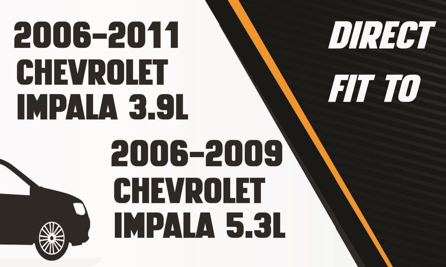 2006-2009 Chevy Impala 5.3L and 2006-2011 Impala 3.9L Exhaust System Kit