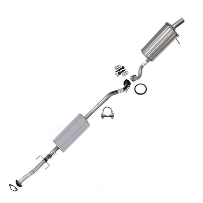 2010-2011 Honda CR-V 2.4L Resonator Pipe and Muffler Exhaust System Kit