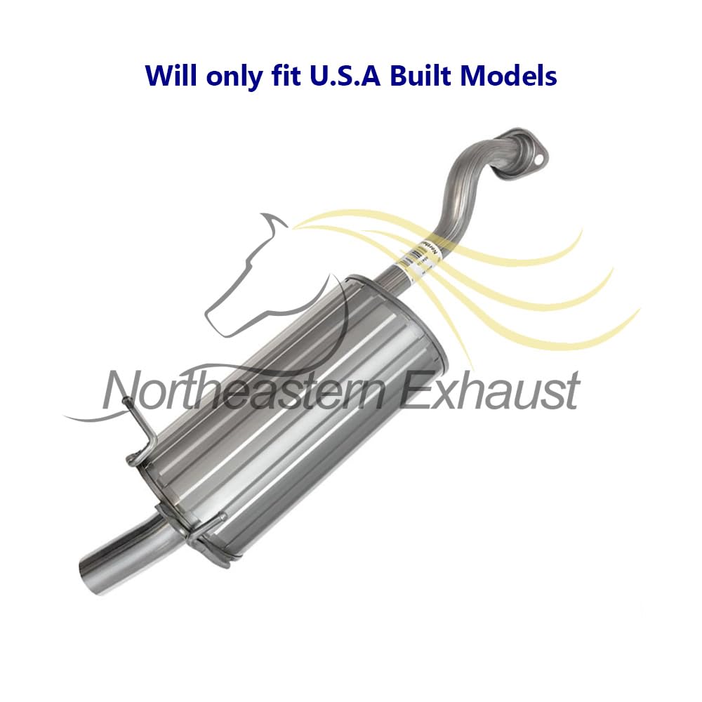 2010-2011 Honda CR-V 2.4L Resonator Pipe and Muffler Exhaust System Kit