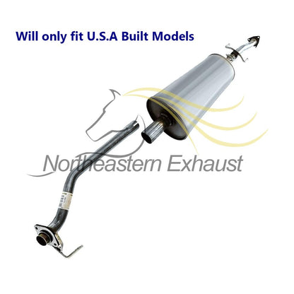 2010-2011 Honda CR-V 2.4L Resonator Pipe and Muffler Exhaust System Kit