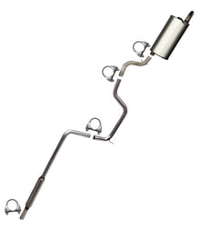 2000-2007 Ford Taurus and Mercury Sable 3.0L Exhaust Resonator, Extension Pipe and Muffler