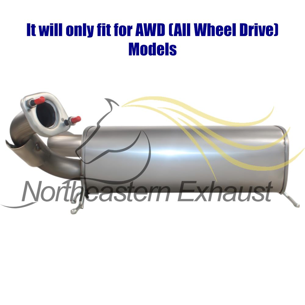 2011-2017 Nissan Juke 1.6L Exhaust Muffler