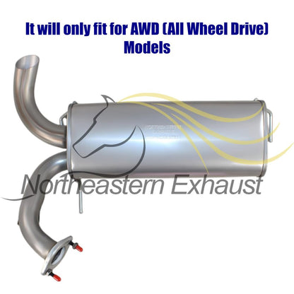 2011-2017 Nissan Juke 1.6L Exhaust Muffler