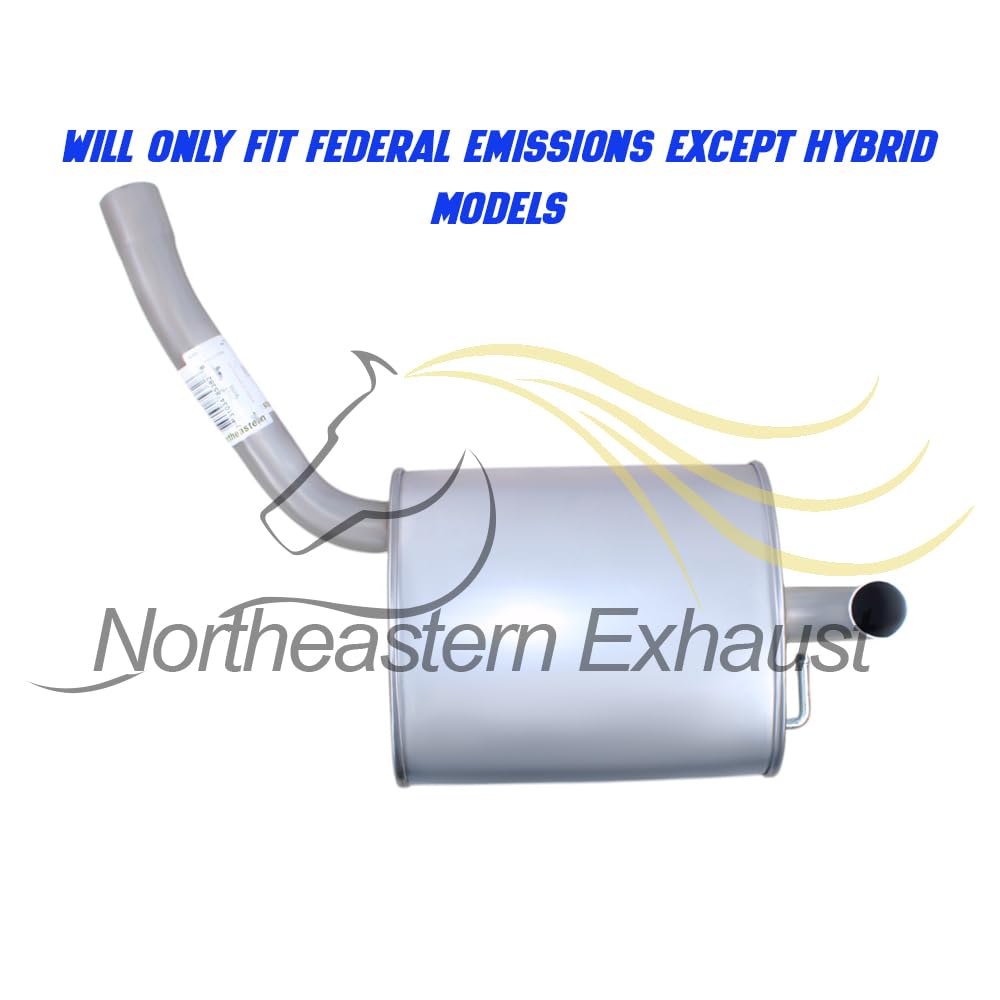2011-2014 Hyundai Sonata 2.4L Exhaust Muffler | Only for Federal Emissions Except Hybrid Models