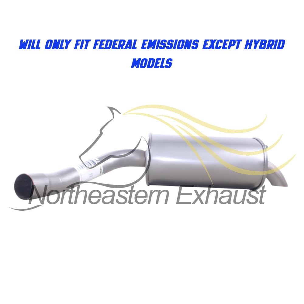 2011-2014 Hyundai Sonata 2.4L Exhaust Muffler | Only for Federal Emissions Except Hybrid Models