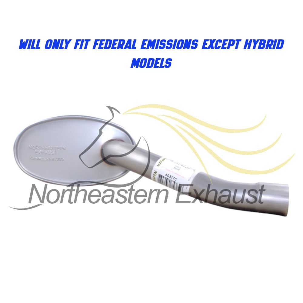 2011-2014 Hyundai Sonata 2.4L Exhaust Muffler | Only for Federal Emissions Except Hybrid Models