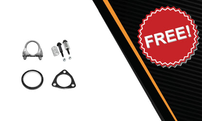 2006-2011 Honda Civic 1.8L Exhaust Resonator Pipe and Muffler