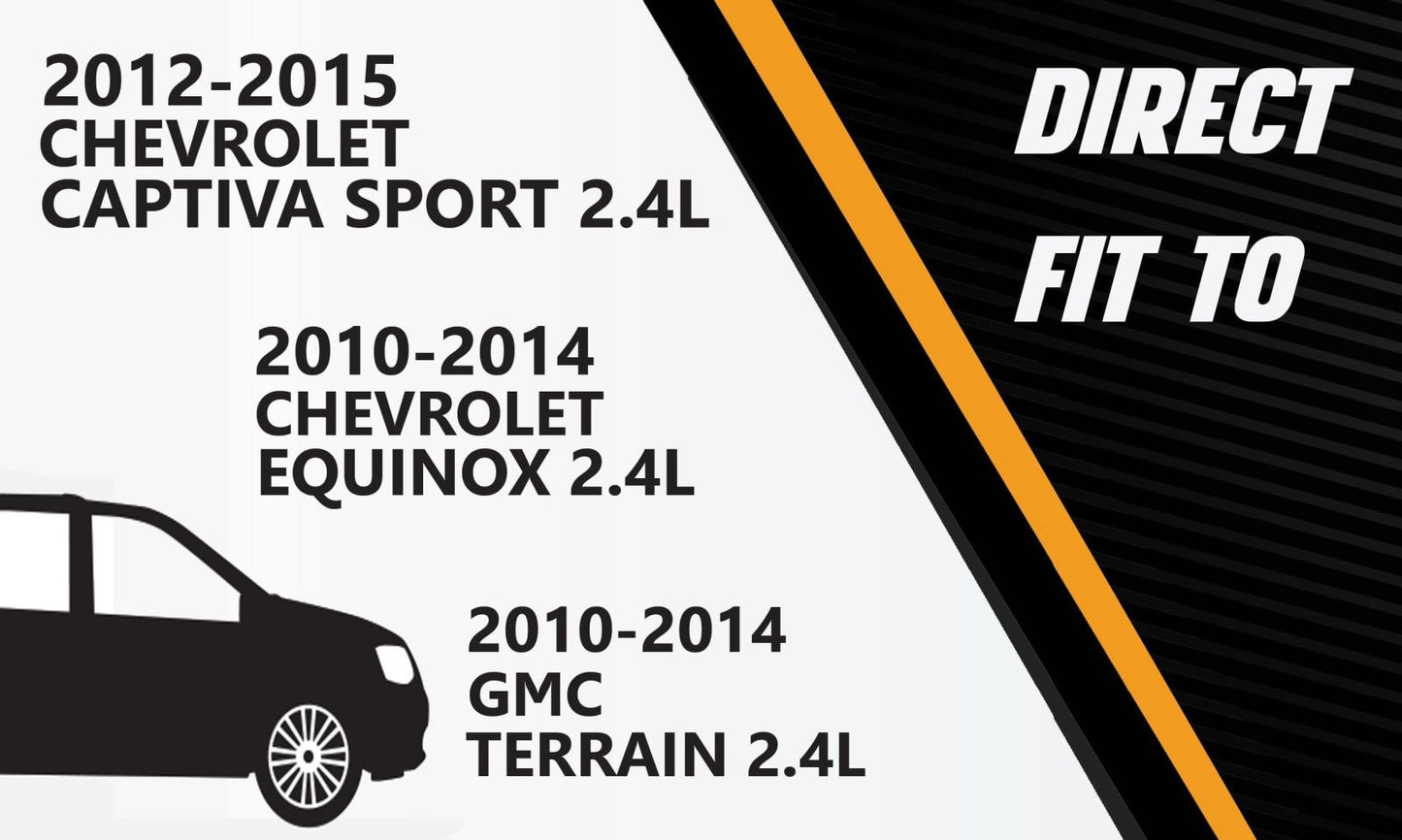 2012-2015 Chevy Captiva Sport 2.4L | 2010-2014 Chevy Equinox and GMC Terrain 2.4L Epa-Approved Catalytic Converter