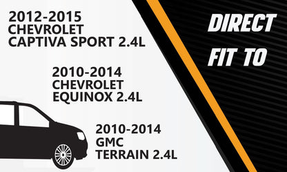 2012-2015 Chevy Captiva Sport 2.4L | 2010-2014 Chevy Equinox and GMC Terrain 2.4L Epa-Approved Catalytic Converter