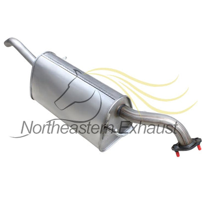Northeastern Exhaust | Stainless Steel Exhaust Muffler Compatible for Toyota RAV4 2006-2012 3.5L | Free Gasket, Clamp, and Spring Bolt Kit Included | Automotive Replacement Part