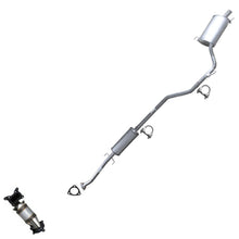 2008-2012 Honda Accord 2.4L Exhaust Catalytic Converter, Resonator and Muffler - SEDAN