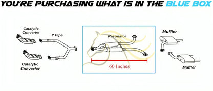Exhaust Muffler Assembly for 2011-2015 Infiniti models