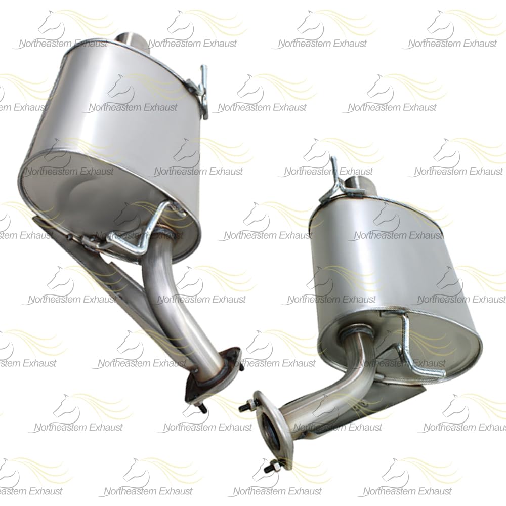 2011-2019 Infiniti M37, M56, Q70 3.7L 5.6L Exhaust Mufflers