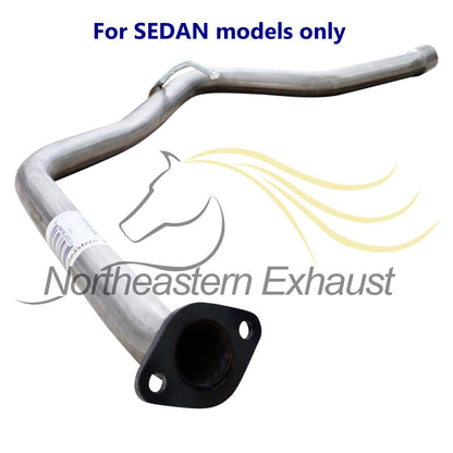2012-2016 Subaru Impreza 2.0L Exhaust Resonator, Pipe and Muffler - For Sedan