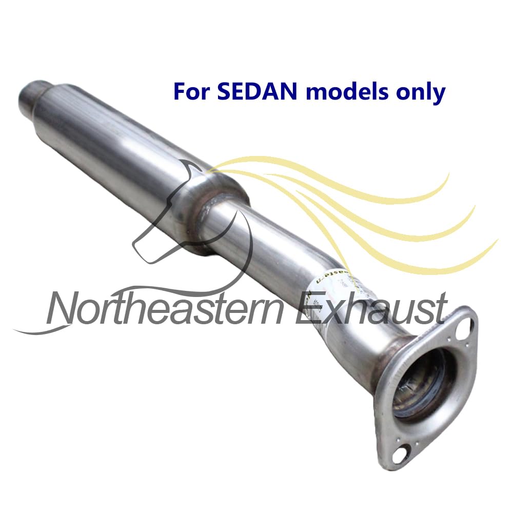 2012-2016 Subaru Impreza 2.0L Exhaust Resonator, Pipe and Muffler - For Sedan