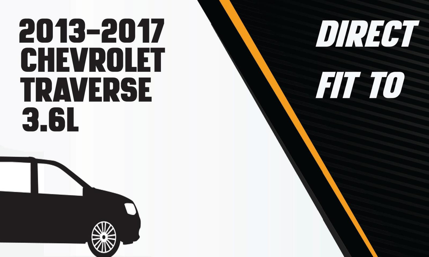 2013-2017 Chevrolet Traverse 3.6L Driver Side Exhaust Resonator Pipe