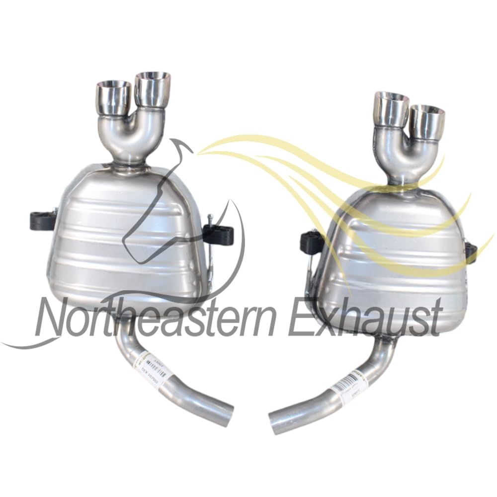 2013-2017 Chevrolet Traverse 3.6L Exhaust Pair of Resonator Pipe