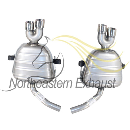 2013-2017 Chevrolet Traverse 3.6L Exhaust Pair of Resonator Pipe