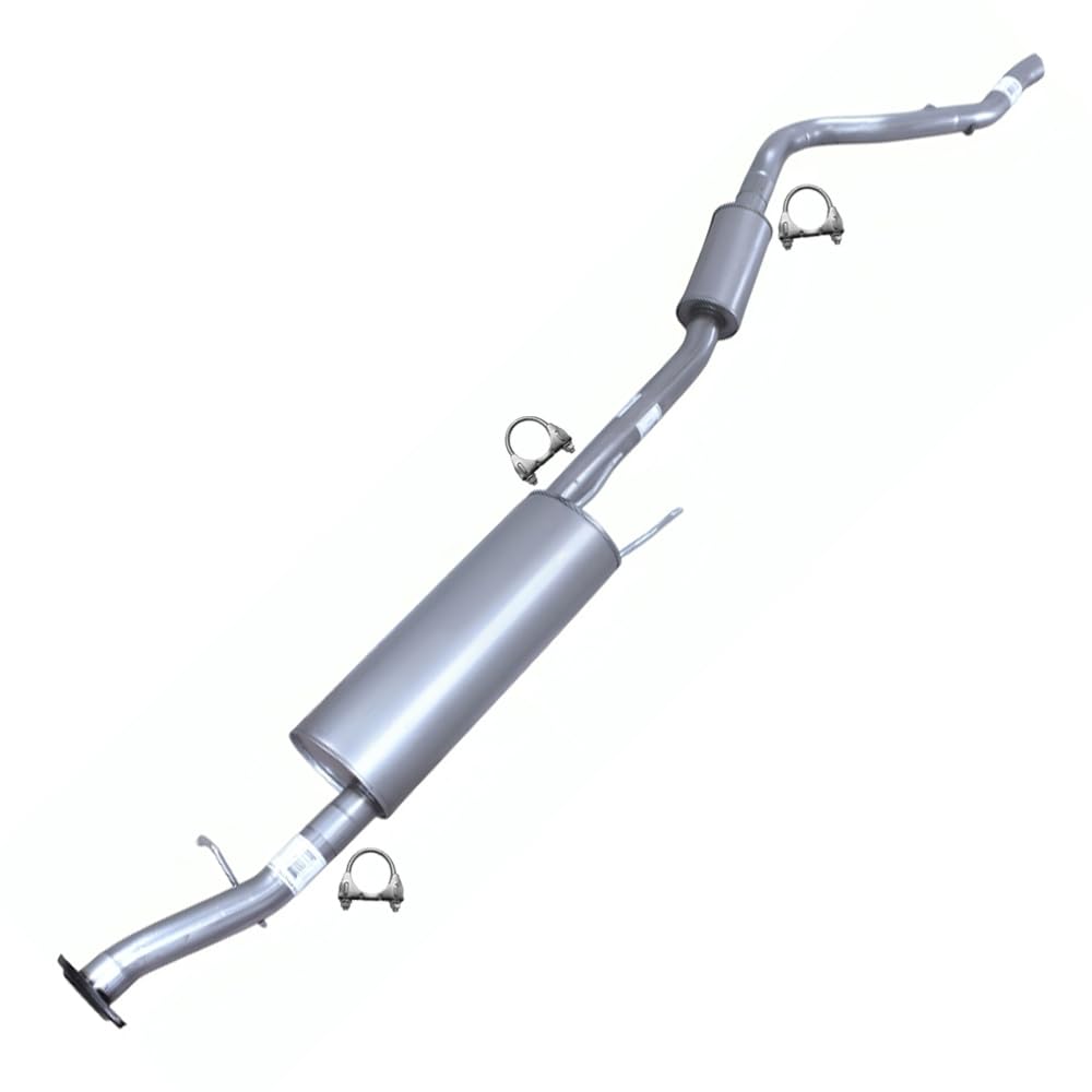 Exhaust Muffler Resonator and Tail Pipe for Ford Transit 150 / 250 / 350 / 350 HD 2015-2019 3.7L