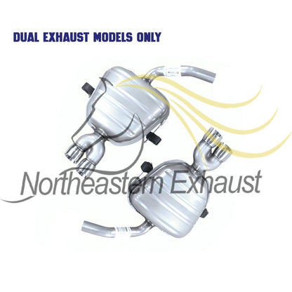 2013-2017 Chevy Traverse 3.6L Intermediate Pipe, Muffler, Y-Pipe, Pair of Resonator Exhaust System Kit