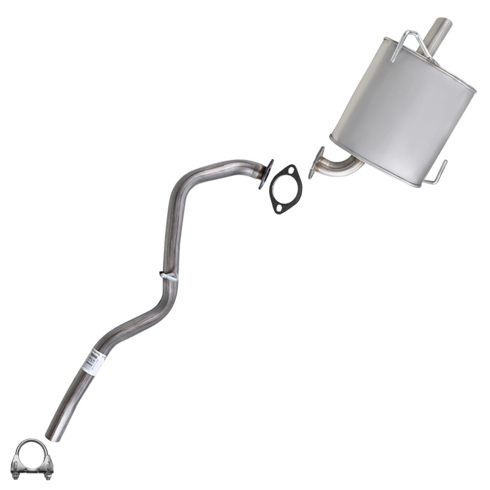 Northeastern Exhaust | Stainless Steel Intermediate Pipe & Muffler Exhaust System Kit Compatible for Subaru Legacy 2010-2019 2.5L | Free Gasket and Clamp Included
