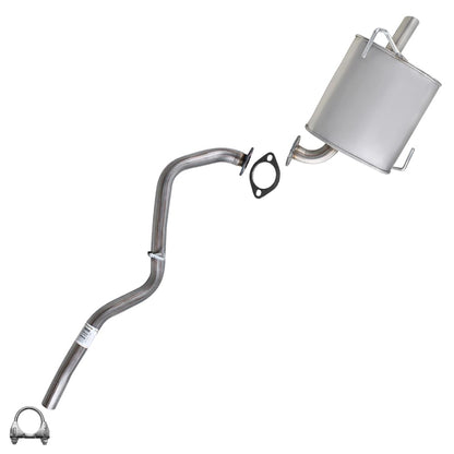 Northeastern Exhaust | Stainless Steel Intermediate Pipe & Muffler Exhaust System Kit Compatible for Subaru Legacy 2010-2019 2.5L | Free Gasket and Clamp Included