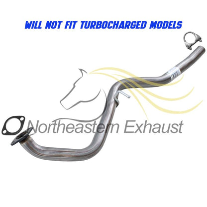 Northeastern Exhaust | Stainless Steel Intermediate Pipe & Muffler Exhaust System Kit Compatible for Subaru Legacy 2010-2019 2.5L | Free Gasket and Clamp Included