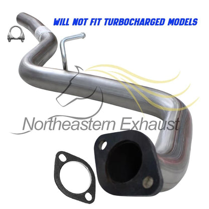 Northeastern Exhaust | Stainless Steel Intermediate Pipe & Muffler Exhaust System Kit Compatible for Subaru Legacy 2010-2019 2.5L | Free Gasket and Clamp Included