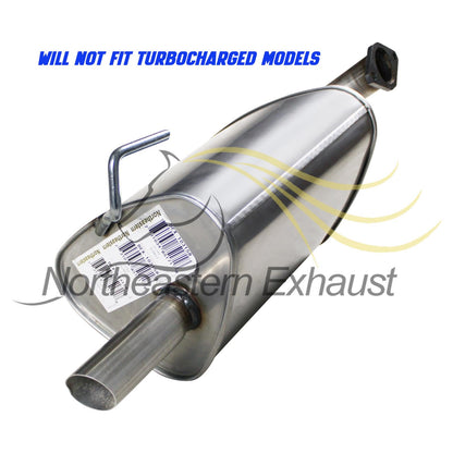 Northeastern Exhaust | Stainless Steel Intermediate Pipe & Muffler Exhaust System Kit Compatible for Subaru Legacy 2010-2019 2.5L | Free Gasket and Clamp Included