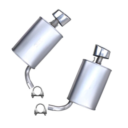 2013-2017 Honda Accord 3.5L Pair of Exhaust Mufflers