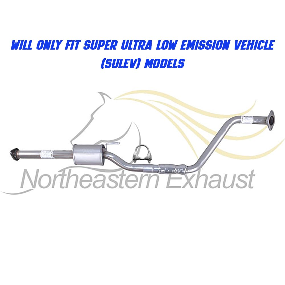 2011-2016 Hyundai Elantra 1.8L Exhaust Resonator Pipe & Muffler
