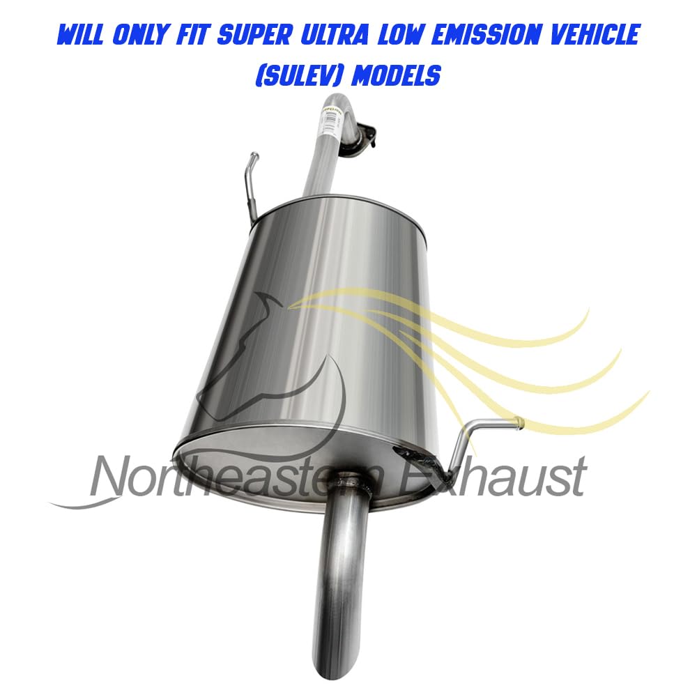2011-2016 Hyundai Elantra 1.8L Exhaust Resonator Pipe & Muffler