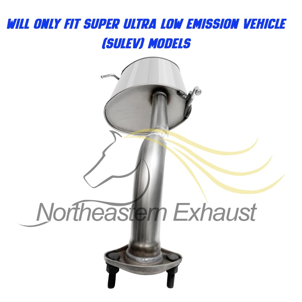 2011-2016 Hyundai Elantra 1.8L Exhaust Resonator Pipe & Muffler