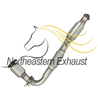 Northeastern Exhaust | Stainless Steel - EPA-Approved Catalytic, Resonator, Intermediate Pipe, Muffler Complete Exhaust System Kit Compatible for Chevy Malibu 2014 2.4L - Includes Clamp and Gasket