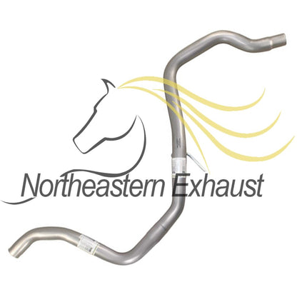 Northeastern Exhaust | Stainless Steel - EPA-Approved Catalytic, Resonator, Intermediate Pipe, Muffler Complete Exhaust System Kit Compatible for Chevy Malibu 2014 2.4L - Includes Clamp and Gasket