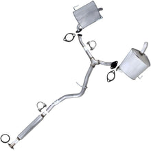 2010-2015 Subaru Outback 3.6L Exhaust Resonator, Y Pipe, Pair of Muffler