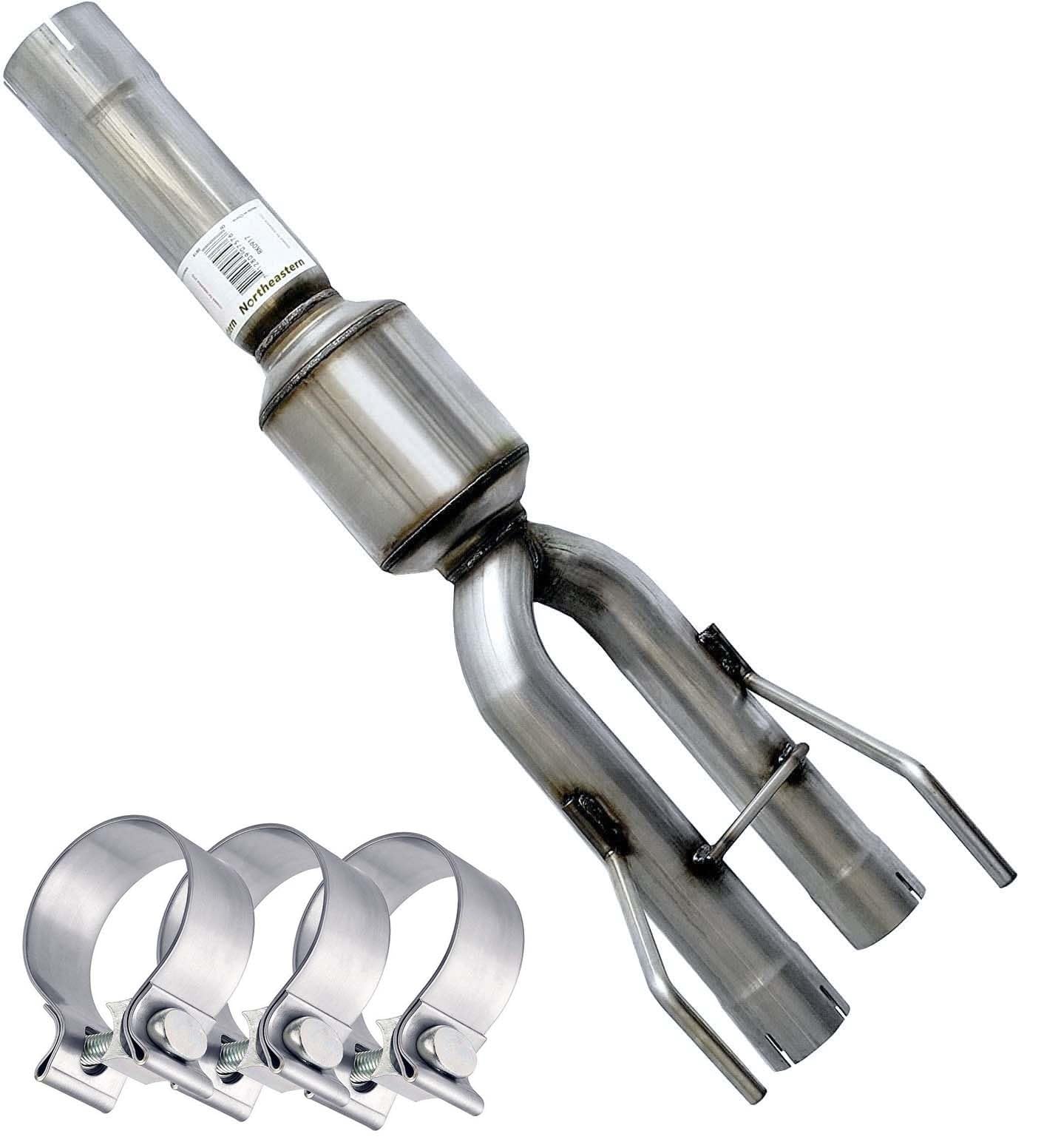 2009-2018 Dodge Ram 1500 Pick Up Truck Dual Exhaust Muffler Y Pipe with Clamps