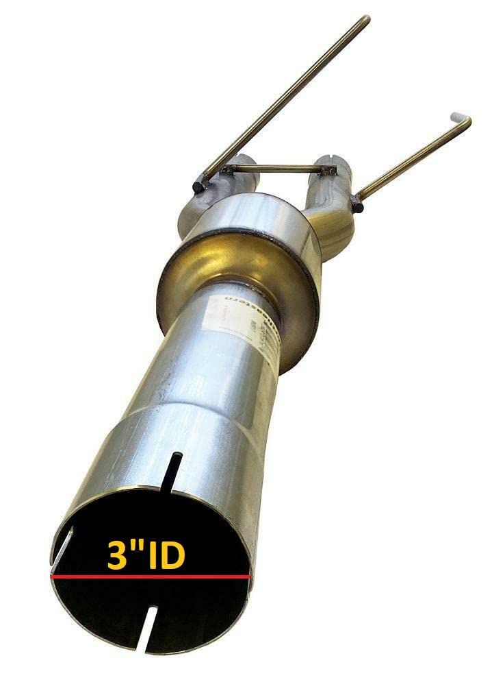 2009-2018 Dodge Ram 1500 Pick Up Truck Dual Exhaust Muffler Y Pipe with Clamps