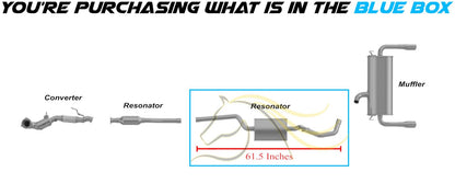 2013-2019 Ford Escape Exhaust Resonator Pipe