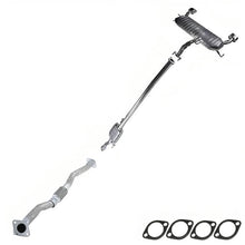 2005-2008 Kia Sportage 2.0L AWD Front Exhaust Pipe Resonator Pipe and Muffler