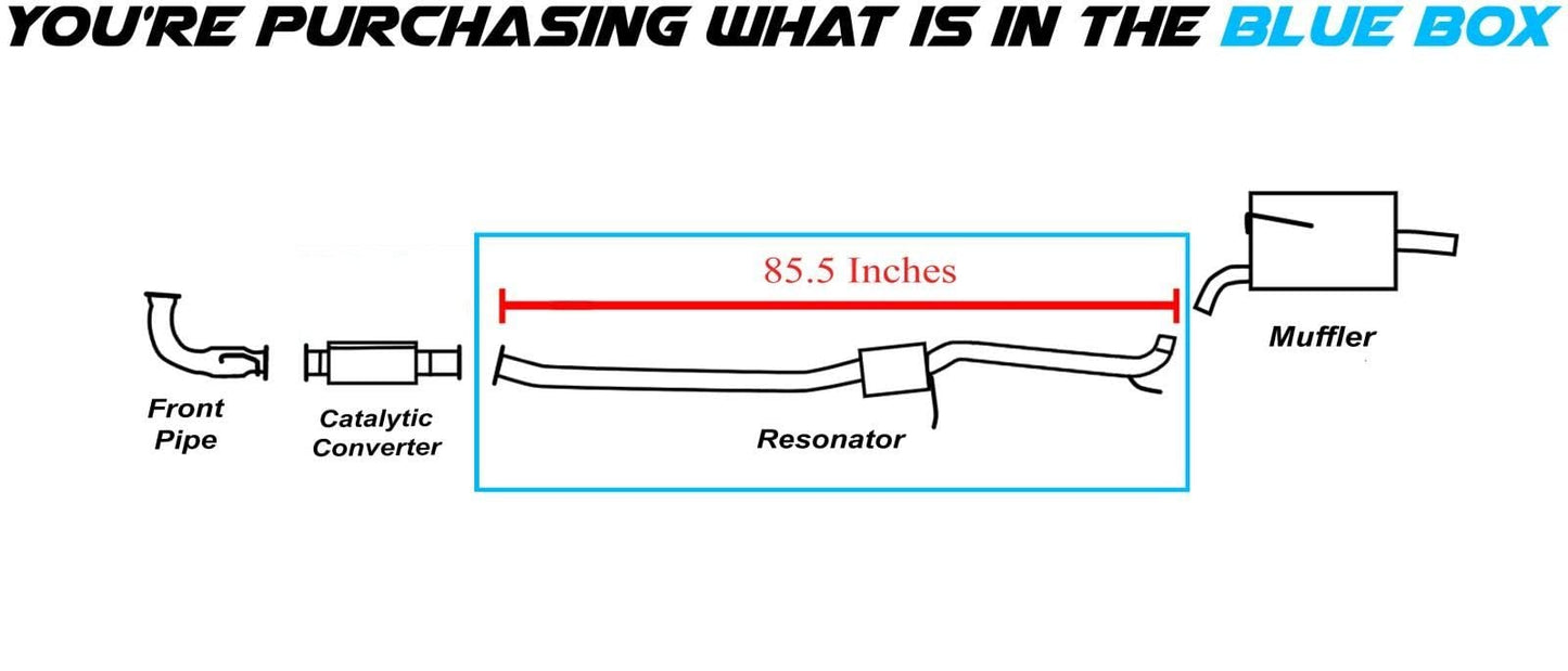 2003-2007 Honda Accord 2.4L Resonator Pipe - Direct fit