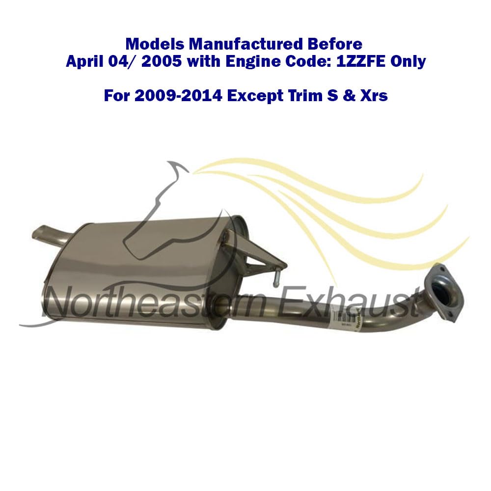2003-2005 & 2009-2013 Toyota Corolla 1.8L Exhaust Muffler