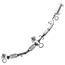 2007-2011 Nissan Versa 1.8L Exhaust Catalytic, Resonator and Muffler Exhaust System Kit