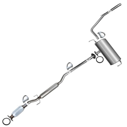 2004-2006 Toyota Sienna 3.3L Exhaust Catalytic Converter, Resonator Pipe, Muffler, & Tail Pipe| FWD