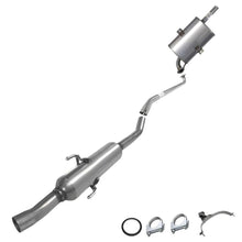Resonator and Muffler Exhaust for 1998-2001 Chevy Prizm and Toyota Corolla 1.8L